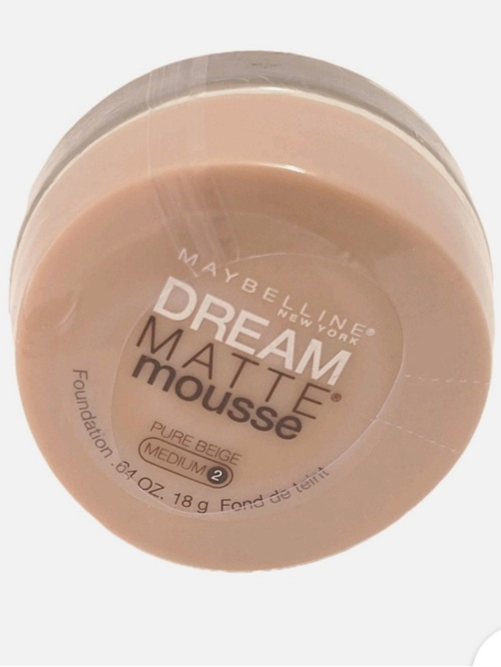 Maybelline Dream Matte Mousse Foundation - Pure Beige Medium 2